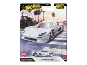 Macheta auto Koenigsegg CC850 Argintiu 1:64 Hot Wheels