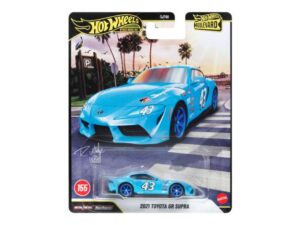 Macheta auto Toyota GR Supra 2021 Albastru 1:64 Hot Wheels