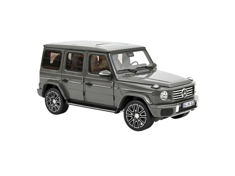 Precomanda macheta auto Mercedes-Benz G-Class 2024 Classic Grey 1:18 Norev