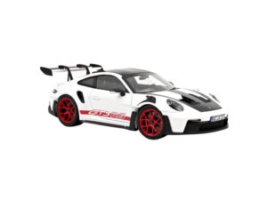 Macheta auto Porsche 911 GT3 RS w/Weissach Pack 2022 White/Pyro Red 1:18 Norev