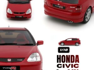 Precomanda macheta auto HONDA CIVIC TYPE R EP3  MILANO RED 2005 1:18 OTTO Models (OT1261)