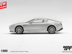 Precomanda macheta auto Aston Martin Dbs Lightning Silver 2008 1:64 Mini GT (MGT01360-L)