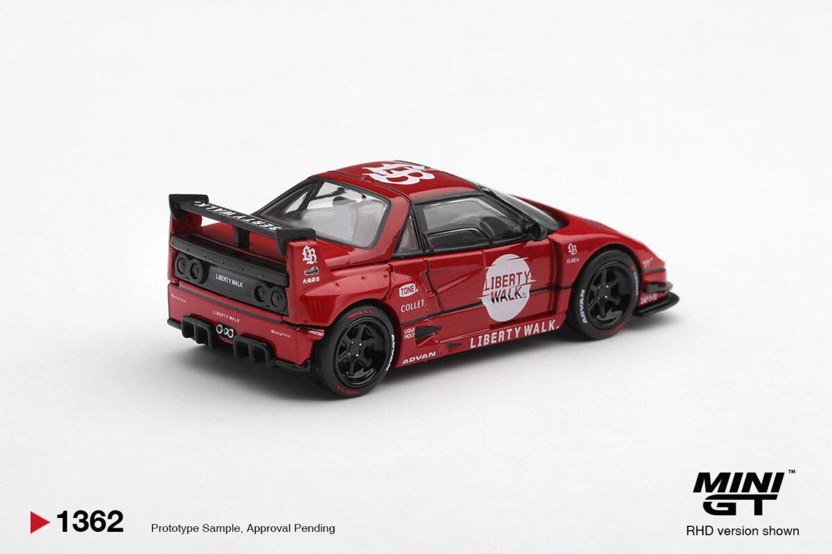 Precomanda macheta auto Mazda Az-1 Liberty Walk Lb40 Hinomaru Red 2026 1:64 Mini GT (MGT01362-R) - imagine 2