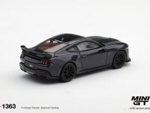 Precomanda macheta auto Ford Mustang Dark Horse Blue Ember 2025 1:64 Mini GT (MGT01363-L)