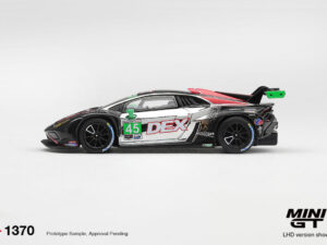 Precomanda macheta auto Lamborghini Huracan Gt3 Evo2 #45 Dex Wayne Taylor Racing Chevrolet Grand Prix 2025 1:64 Mini GT (MGT01370-L)