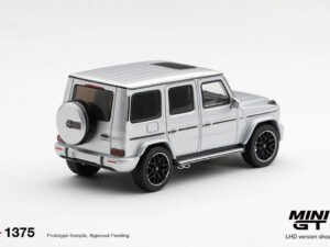 Precomanda macheta auto Mercedes-Benz G63 Silver Metallic 2022 1:64 Mini GT (MGT01375-L)
