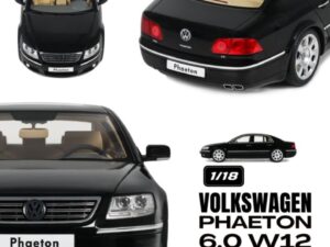 Precomanda macheta auto VOLKSWAGEN PHAETON 6.0 W12 BLACK L041 2005 1:18 OTTO Models (OT1266)