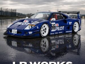 Precomanda macheta auto Ferrari F40 LB-WORKS  METALLIC BLUE 2024 1:18 OTTO Models (OT1408)