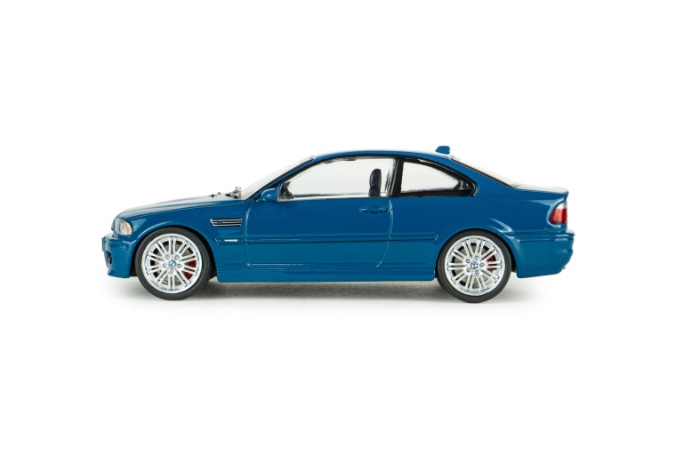 Macheta auto BMW M3 Coupe Laguna Seca Blue 2000 1:43 Solido - imagine 3
