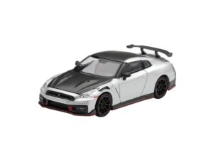 Precomanda macheta auto Nissan Gt-R R35 Nismo Silver Metallic 2024 1:64 Mini GT (MGT01361-L)