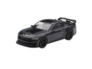 Precomanda macheta auto Ford Mustang Dark Horse Blue Ember 2025 1:64 Mini GT (MGT01363-L)