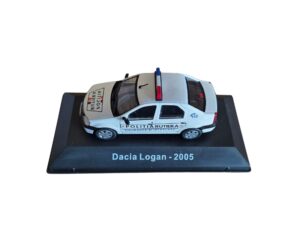 Macheta auto Dacia Logan 2005 Politia Rutiera 1:43 Hachette