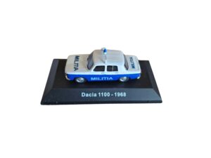 Macheta auto Dacia 1100 Militia 1968 1:43 Hachette