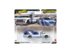 Macheta auto Team Transport Volkswagen Corrado VR6 + Retro Rig 1:64 Hot Wheels