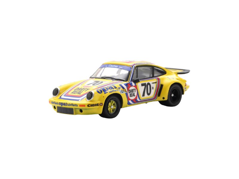Macheta auto Porsche 911 Carrera Rsr 3.0 N°70 24h Le Mans 1974 R. Touroul - H. Cachia - D. Rua 1:64 Spark