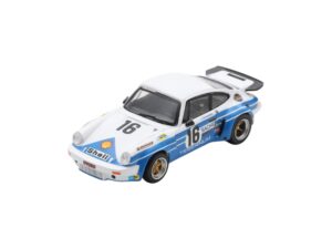 Macheta auto Porsche 911 Carrera Rsr 3.0 N°16 24h Le Mans 1975 C. Schickentanz – H. Bertrams 1:64 Spark