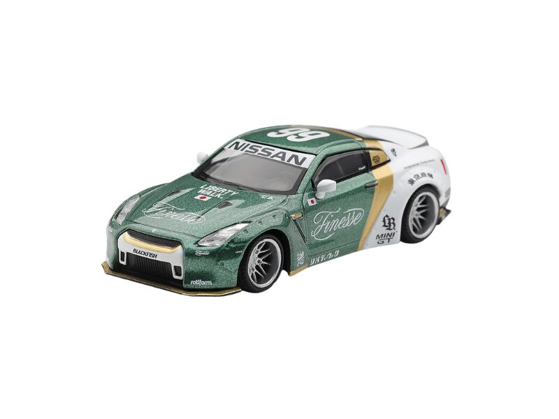 Precomanda macheta auto Nissan Gt-R R35 Lb Works Type 1 With Custom Ducktail Auto Finesse 2025 1:64 Mini GT (MGT01093-L)