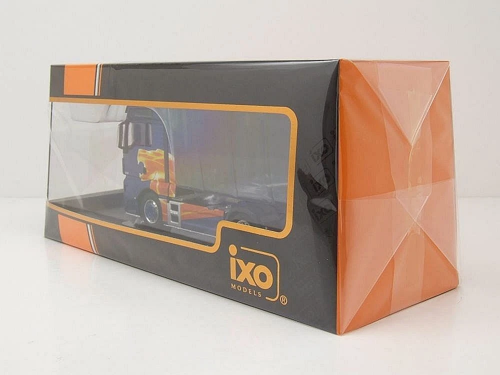 Macheta auto Camion MAN TGX XXL Albastru 1:43 IXO - imagine 3