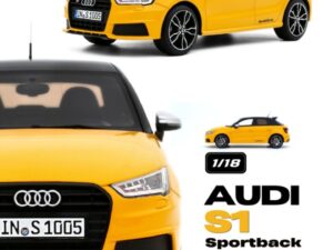 Precomanda macheta auto Audi S1 Sportback Vegas Yellow 2015 1:18 OTTO Models (OT1246)