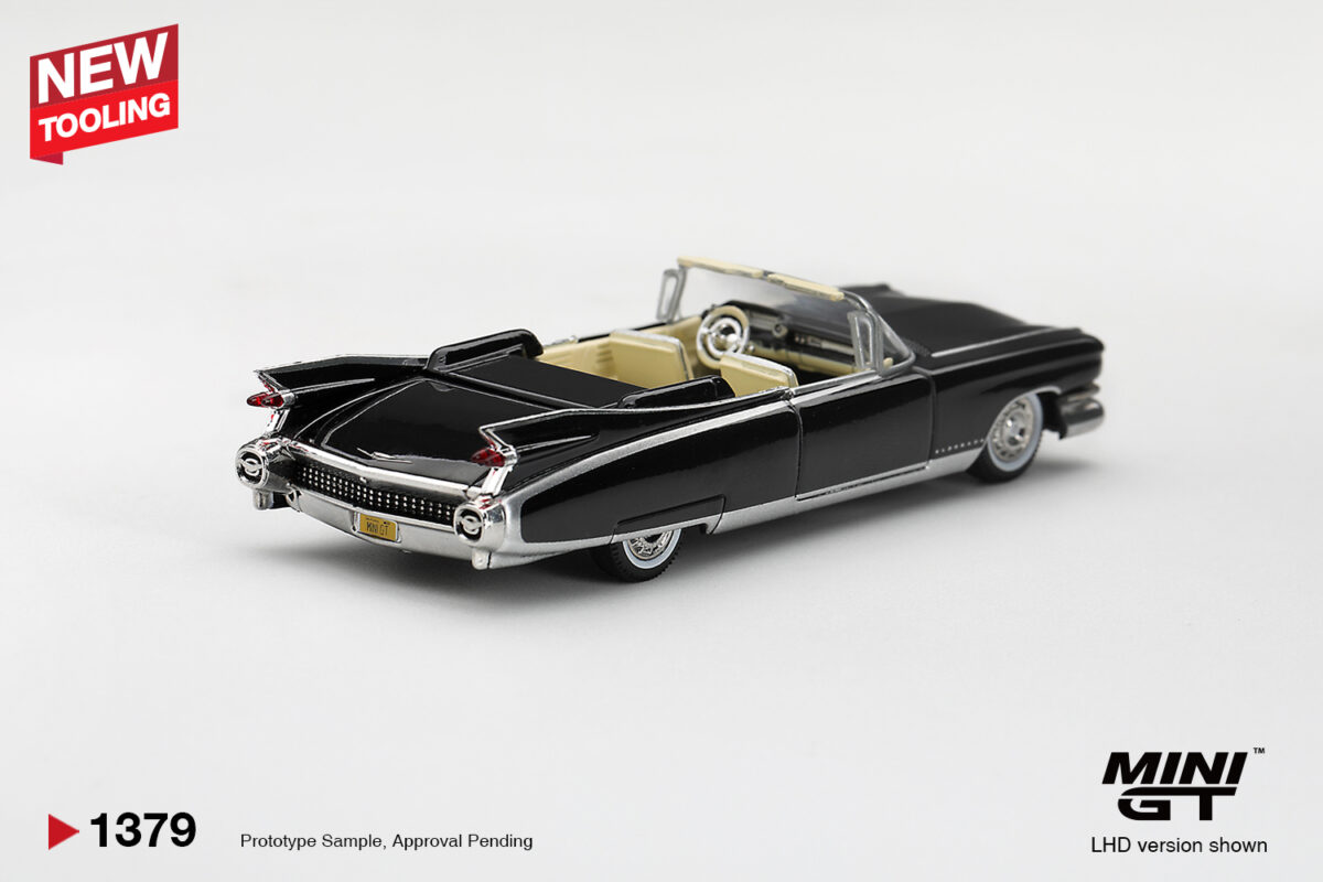 Precomanda macheta auto Cadillac Eldorado Biarritz Black 1959 1:64 Mini GT (MGT01379-L) - imagine 2