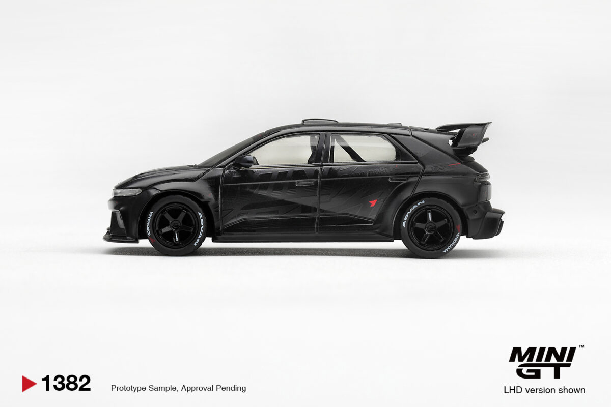 Precomanda macheta auto Hyundai Ioniq 5n Rs-01t Stealth 2025 1:64 Mini GT (MGT01386-L) - imagine 3