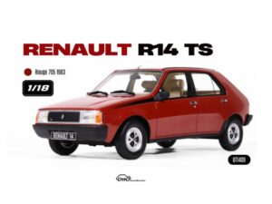 Precomanda macheta auto RENAULT 14 TS ROUGE 705  1983 1:18 OTTO Models (OT1409)