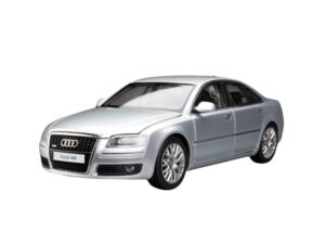 Macheta auto Audi A8 D3 4.2 TD Argintiu 1:18 Sun Star