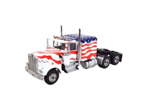 Macheta camion Kenworth W900 Stars & Stripes USA 1:18 Road Kings