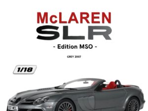 Precomanda macheta auto Mercedes McLAREN SLR EDITION MSO GREY 2007 1:18 GT SPIRIT (GT598)
