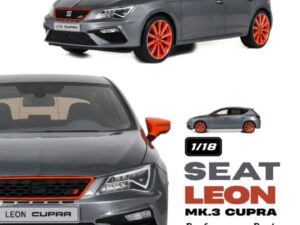 Precomanda macheta auto SEAT LEON MK3 CUPRA PERFORMANCE PACK MONSOON  GREY X7R 2018 1:18 OTTO Models (OT1306)
