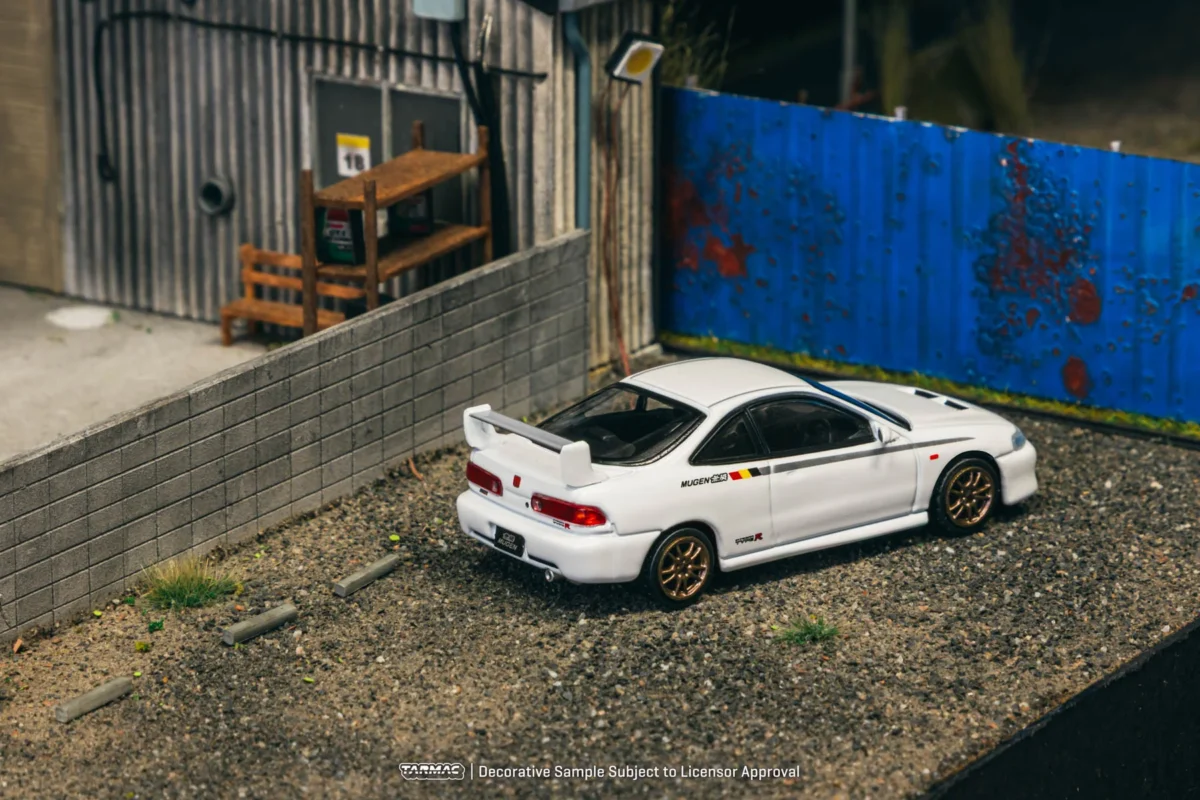 Macheta auto Honda Integra Type R Dc2 Mugen Championship Alb 1:64 Tarmac Works - imagine 3