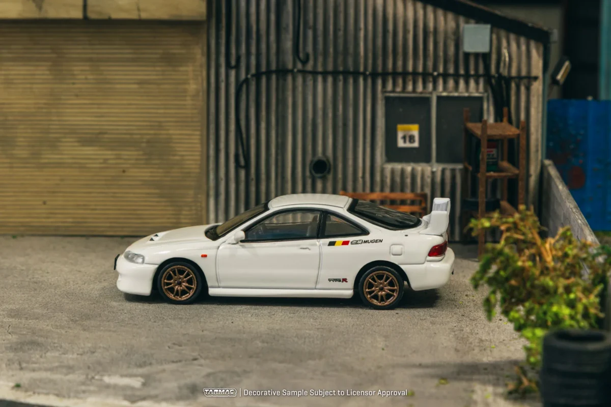 Macheta auto Honda Integra Type R Dc2 Mugen Championship Alb 1:64 Tarmac Works - imagine 4