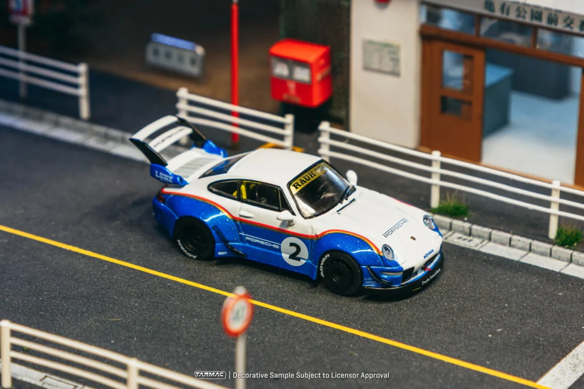 Macheta auto Porsche Rwb 993 #2 Liberty Walk 1:64 Tarmac Works - imagine 2