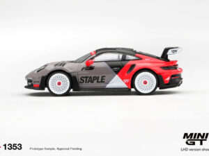 Precomanda macheta auto Porsche 911 (992) Gt3 Rs Staple X Inozetek 2025 1:64 Mini GT (MGT01353-L)