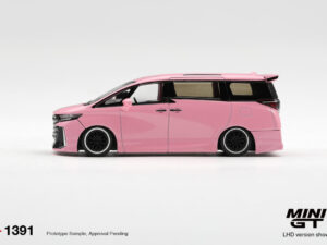 Precomanda macheta auto Toyota Vellfire 40 Kuhl Metallic Pink 2025 1:64 Mini GT (MGT01391-L)