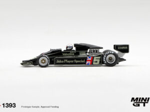 Precomanda macheta auto Lotus 78 # 5 Mario Andretti Us Gp West Winner 1977 1:64 Mini GT (MGT01393-L)