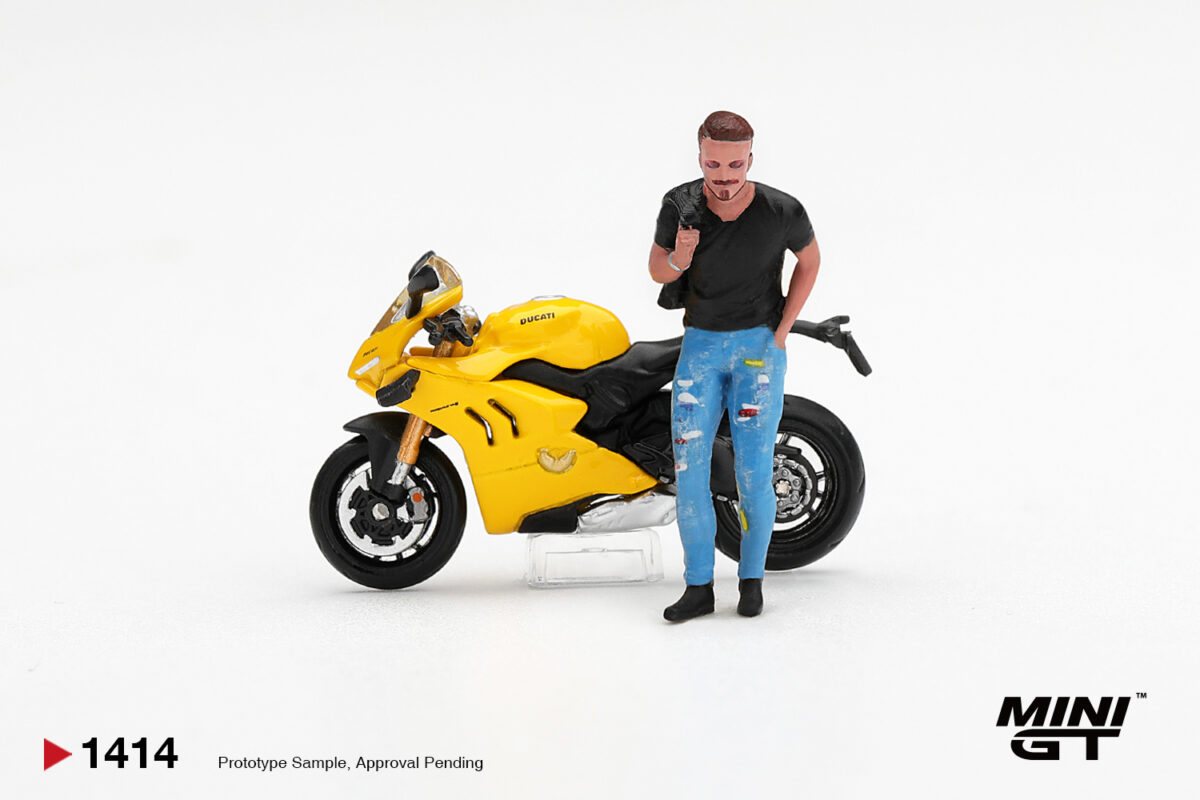 Macheta motocicleta Ducatie Panigale v4 s 1:64 Mini GT MGT682 (copie) - imagine 2