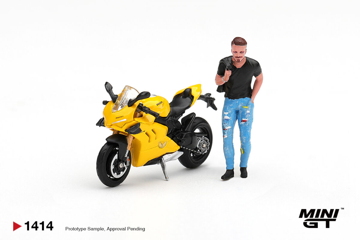 Macheta motocicleta Ducatie Panigale v4 s 1:64 Mini GT MGT682 (copie) - imagine 3