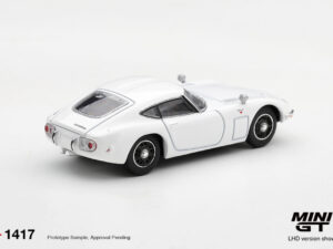 Precomanda macheta auto Toyota 2000gt Pegasus White 1967 1:64 Mini GT (MGT01417-L)