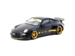 Macheta auto Porsche Rwb 997 Negru 1:64 Tarmac Works