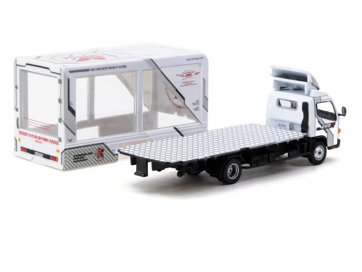 Macheta auto Mitsubishi Fuso Canter Eva Racing 1:64 Tarmac Works - imagine 2