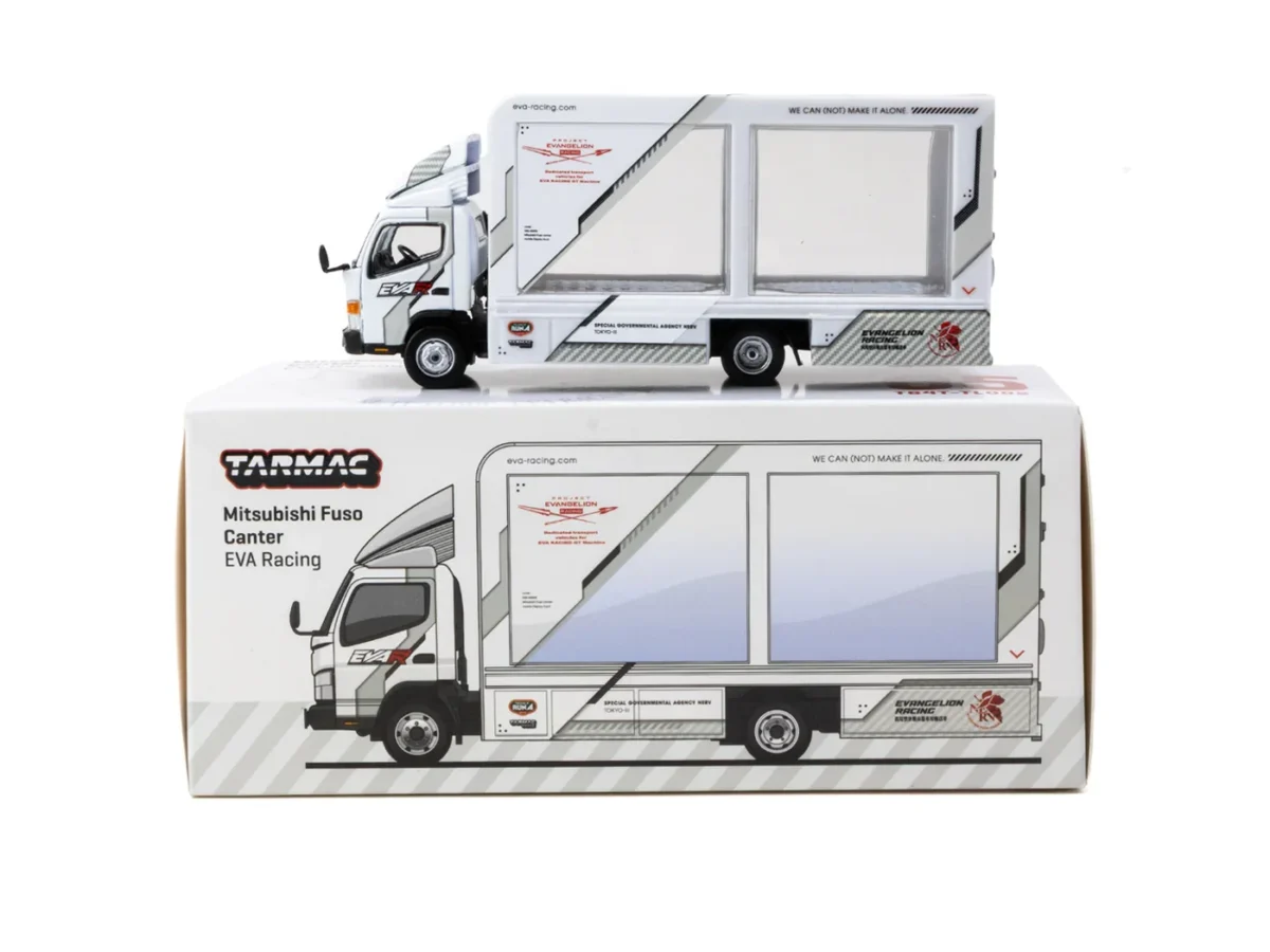 Macheta auto Mitsubishi Fuso Canter Eva Racing 1:64 Tarmac Works - imagine 3