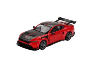 Macheta auto FORD MUSTANG GTD RACE RED 2025 1:64 Mini GT (MGT01196-L)