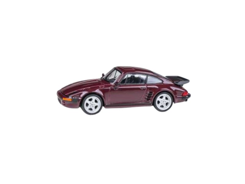 Macheta auto Porsche Ruf Btr Ruby Red 1:64 Para64