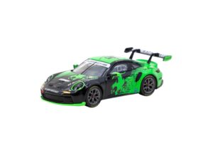 Macheta auto Porsche 911 Gt3 Cup (992) Fire Monkey Motorsport Black/Green 1:64 Tarmac Works