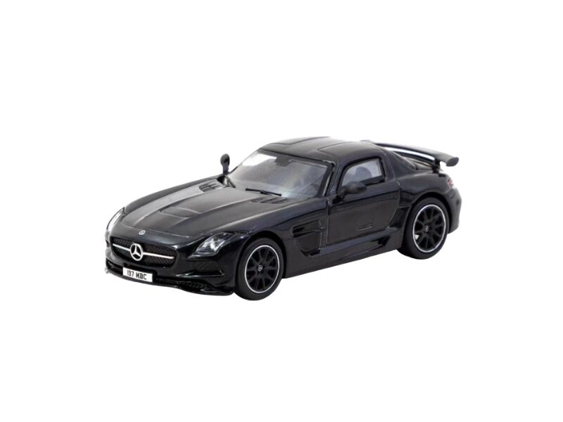 Macheta auto Mercedes-Benz Sls Amg Coupé Black Series Negru 1:64 Tarmac Workss