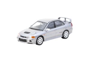 Macheta auto Mitsubishi Lancer Gsr Evolution Iv Argintiu 1:64 Tarmac Works