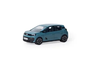 Macheta auto Dacia Spring 2026 Albastru 1:64 Dealer Edition