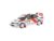 Macheta auto Mitsubishi Lancer Evolution Iv #1 Safari Rally Kenya 1998 1:64 Pop Race