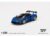 Macheta auto McLaren Senna, Antares blue, 1:64 Mini GT